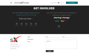 sharingXchange screenshot