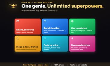 Genie 007 screenshot