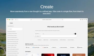 CreateOS screenshot