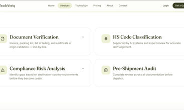 AI Shipment Verification Platform screenshot