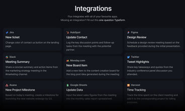 Flux screenshot