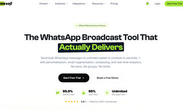 Meseji screenshot