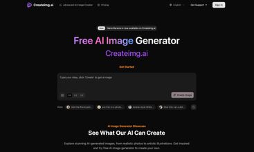 Createimg.ai screenshot