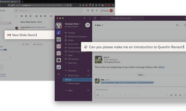 Routine screenshot