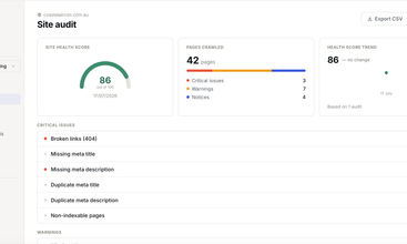 SEO Cactus screenshot