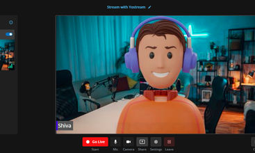 Yostream screenshot
