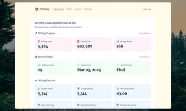 OhDiary screenshot