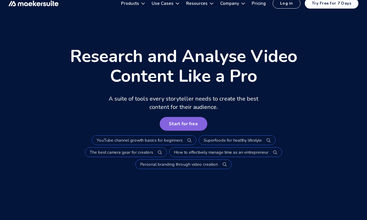 Maekersuite screenshot