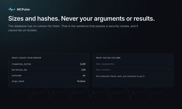 MCPulse screenshot