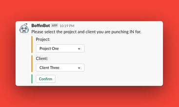BoffinBot for Slack screenshot