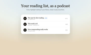 Liso: Listen to Highlights screenshot