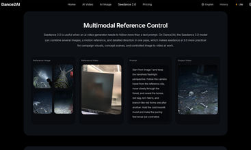 Seedance 2.0 screenshot