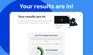 Zappi Ad Predictor screenshot