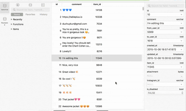 TablePlus screenshot