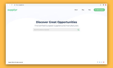 Supplyr screenshot