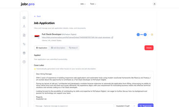 jobr.pro screenshot