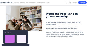 Theoriestudio screenshot