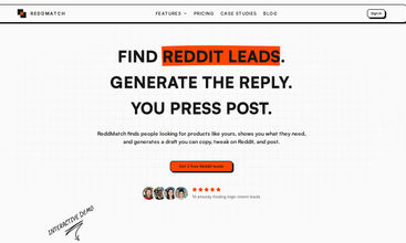 ReddMatch.com screenshot