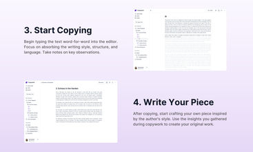 Copywork screenshot