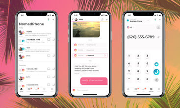 NomadPhone screenshot