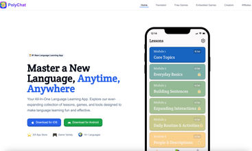 PolyChat screenshot