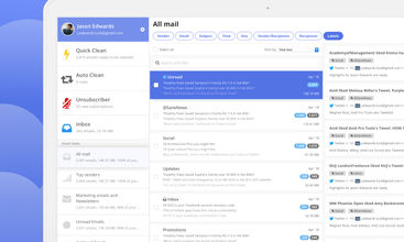 Clean Email screenshot