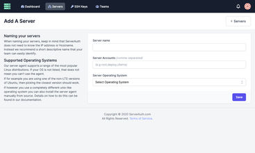 ServerAuth screenshot