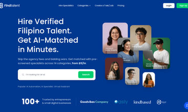 FindTalent screenshot