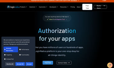 LoginRadius screenshot