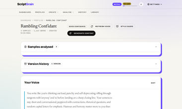Scriptgrain screenshot