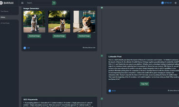 Barrax AI screenshot