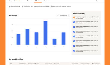 Track My Domains screenshot