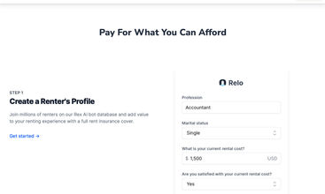 Relo inc screenshot