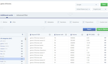 Kparser screenshot