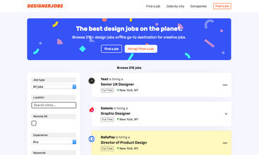 DesignerJobs screenshot