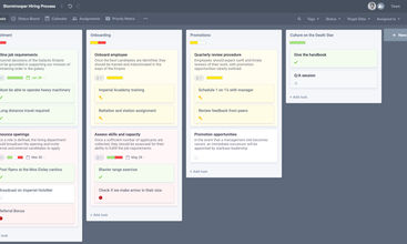 Subtask screenshot