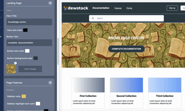 Dewstack screenshot