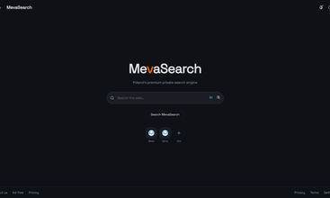 MevaSearch screenshot