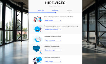 Hire.Video screenshot