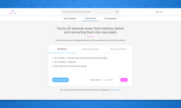 Albacross screenshot
