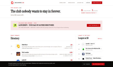 Zero Revenue Club screenshot