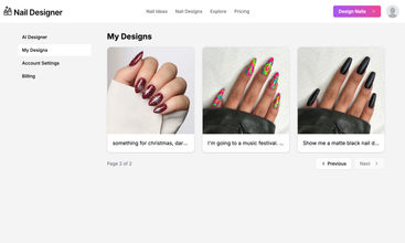 Nail Designer AI screenshot