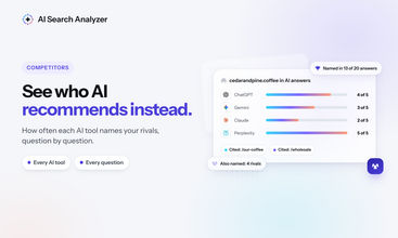 AI Search Analyzer screenshot