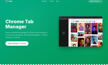 Leap screenshot