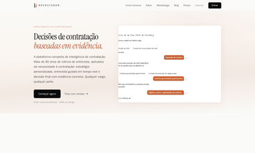 Recrutador screenshot