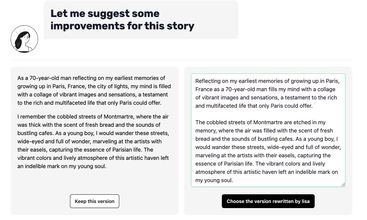Life Story AI screenshot