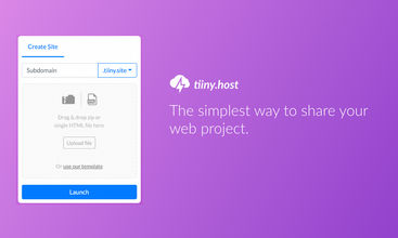 Tiiny Host screenshot