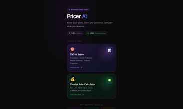 Pricer AI screenshot