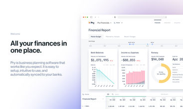Pry Financials screenshot