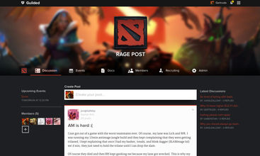 Guilded screenshot